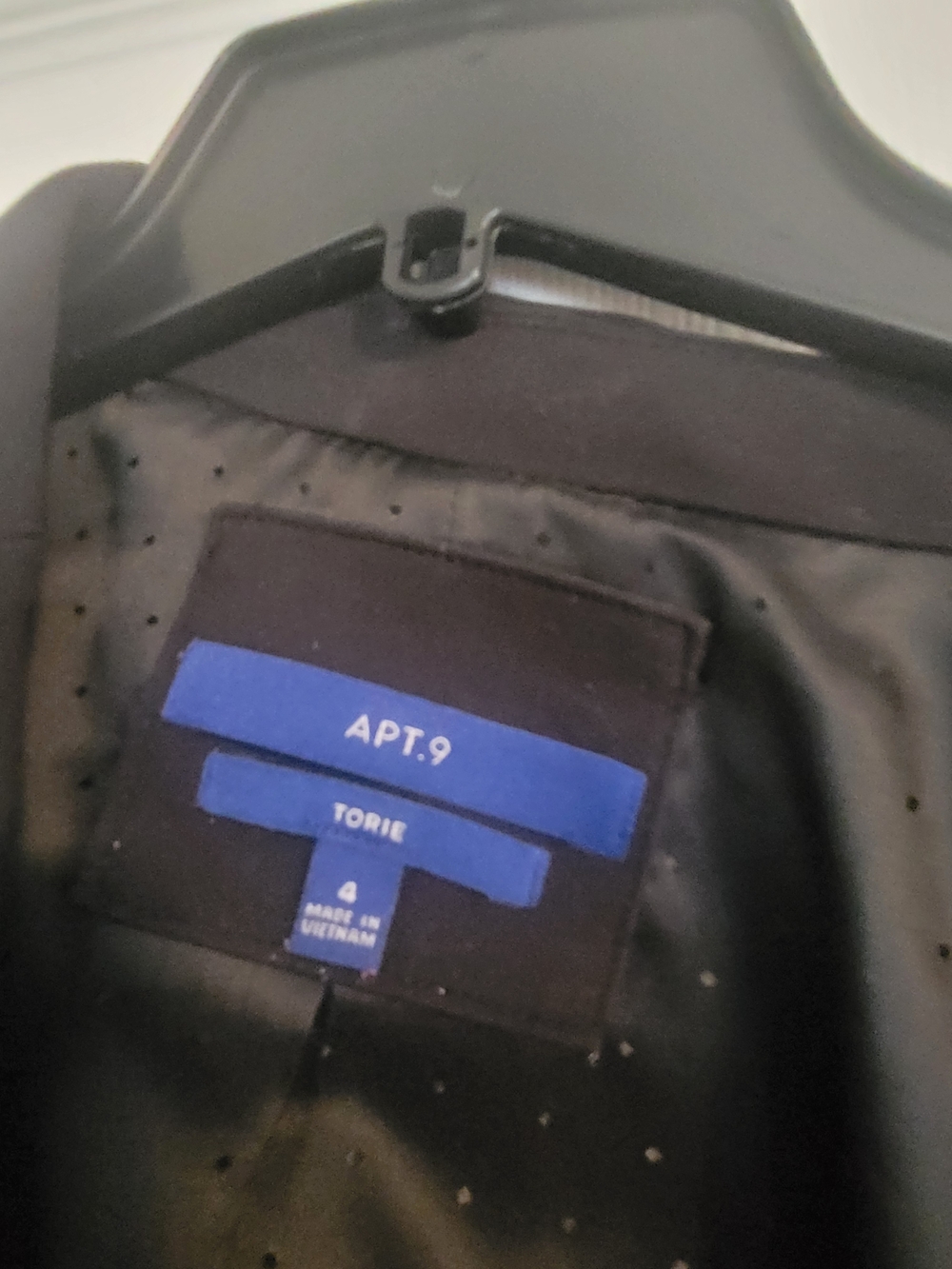 Apt. 9 Torie Black Women's Jacket
